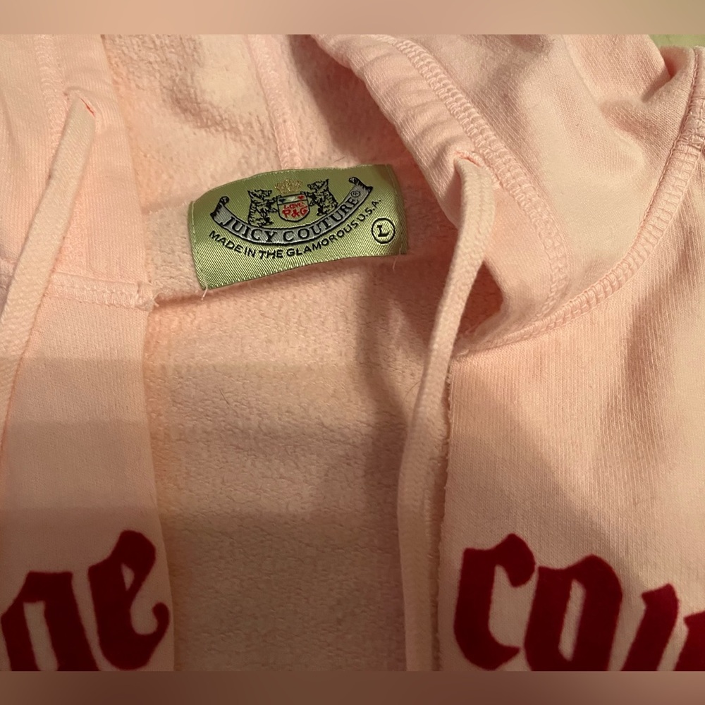 Juicy Couture RARE Vintage Y2K Pink Set w/Brooch VINTAGE COUTURE Set💕 - Picture 13 of 16